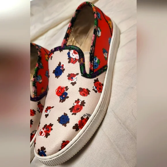 WOMEN'S COACH PARKSIDE TEA ROSE SLIP ON SHOES SIZE 8 - Picture 1 of 4